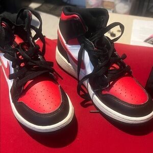 Jordan Kids Sneakers - Red, Black, White